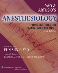 Abbildung von: Yao and Artusio's Anesthesiology - Lippincott Williams and Wilkins