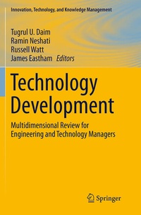 Enlarge image Cover: Technology Development - Springer