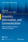 Cover: Acoustics, Information, and Communication - Springer