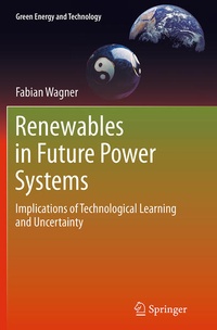 Enlarge image Cover: Renewables in Future Power Systems - Springer