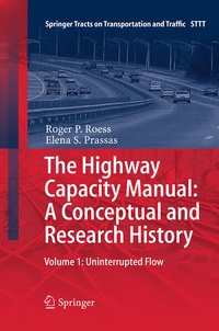 Bild vergrößern Bild: The Highway Capacity Manual: A Conceptual and Research History - Springer