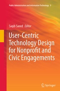 Cover: User-Centric Technology Design for Nonprofit and Civic Engagements - Springer