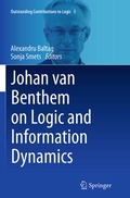 Cover: Johan van Benthem on Logic and Information Dynamics - Springer