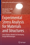 Cover: Experimental Stress Analysis for Materials and Structures - Springer