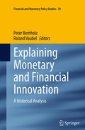 Cover: Explaining Monetary and Financial Innovation - Springer