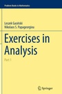Cover: Exercises in Analysis - Springer