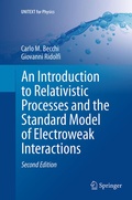 Cover: An Introduction to Relativistic Processes and the Standard Model of Electroweak Interactions - Springer