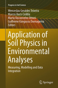 Enlarge image Cover: Application of Soil Physics in Environmental Analyses - Springer
