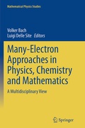 Cover: Many-Electron Approaches in Physics, Chemistry and Mathematics - Springer