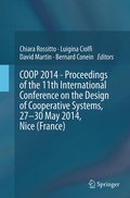Cover: COOP 2014 - Proceedings of the 11th International Conference on the Design of Cooperative Systems, 27-30 May 2014, Nice (France) - Springer