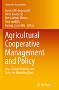 Cover: Agricultural Cooperative Management and Policy - Springer