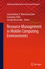 Cover: Resource Management in Mobile Computing Environments - Springer