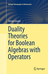 Abbildung von: Duality Theories for Boolean Algebras with Operators - Springer