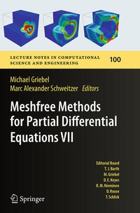Enlarge image Cover: Meshfree Methods for Partial Differential Equations VII - Springer