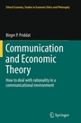 Cover: Communication and Economic Theory - Springer