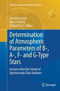 Abbildung von: Determination of Atmospheric Parameters of B-, A-, F- and G-Type Stars - Springer