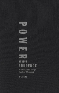 Enlarge image Cover: Power Versus Prudence - McGill-Queen's University Press