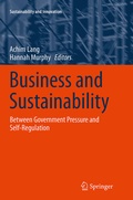 Cover: Business and Sustainability - Springer