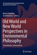 Cover: Old World and New World Perspectives in Environmental Philosophy - Springer