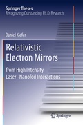 Cover: Relativistic Electron Mirrors - Springer