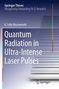Abbildung von: Quantum Radiation in Ultra-Intense Laser Pulses - Springer