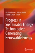 Cover: Progress in Sustainable Energy Technologies: Generating Renewable Energy - Springer