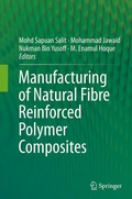 Cover: Manufacturing of Natural Fibre Reinforced Polymer Composites - Springer