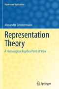 Cover: Representation Theory - Springer