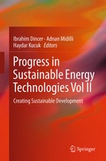 Cover: Progress in Sustainable Energy Technologies Vol II - Springer
