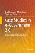 Cover: Case Studies in e-Government 2.0 - Springer