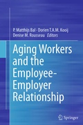 Cover: Aging Workers and the Employee-Employer Relationship - Springer