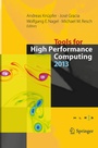Cover: Tools for High Performance Computing 2013 - Springer