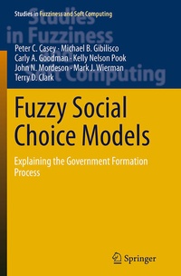 Enlarge image Cover: Fuzzy Social Choice Models - Springer