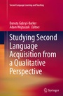Cover: Studying Second Language Acquisition from a Qualitative Perspective - Springer