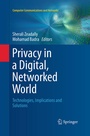Cover: Privacy in a Digital, Networked World - Springer