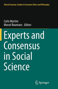 Enlarge image Cover: Experts and Consensus in Social Science - Springer