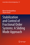 Cover: Stabilization and Control of Fractional Order Systems: A Sliding Mode Approach - Springer