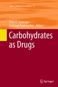Cover: Carbohydrates as Drugs - Springer