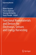 Cover: Functional Nanomaterials and Devices for Electronics, Sensors and Energy Harvesting - Springer