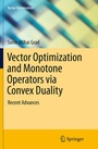 Cover: Vector Optimization and Monotone Operators via Convex Duality - Springer