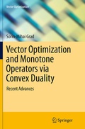 Cover: Vector Optimization and Monotone Operators via Convex Duality - Springer