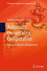 Enlarge image Cover: Automata, Universality, Computation - Springer