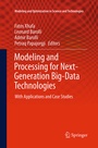 Cover: Modeling and Processing for Next-Generation Big-Data Technologies - Springer