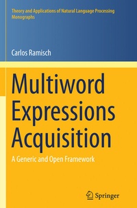 Abbildung von: Multiword Expressions Acquisition - Springer