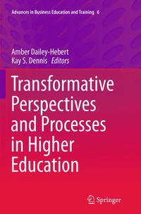 Enlarge image Cover: Transformative Perspectives and Processes in Higher Education - Springer