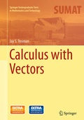 Cover: Calculus with Vectors - Springer