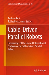 Enlarge image Cover: Cable-Driven Parallel Robots - Springer