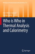 Cover: Who is Who in Thermal Analysis and Calorimetry - Springer