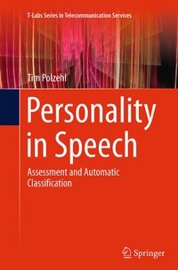 Abbildung von: Personality in Speech - Springer