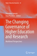 Cover: The Changing Governance of Higher Education and Research - Springer